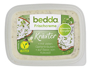 bedda - Frischcreme Kräuter - Verbesserte Rezeptur!