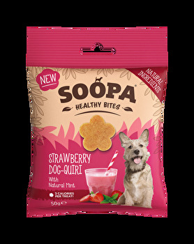 Soopa - Hundedrops Strawberry Dog-Quiri