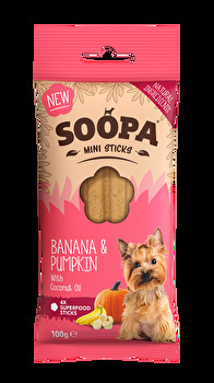 Soopa - Kauknochen Banana & Pumpkin MINI