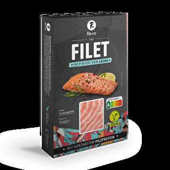 Revo Foods - The Filet - inspiriert von Lachs - veganer Lachsersatz