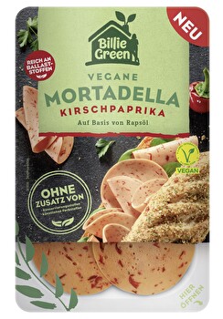 Billie Green - vegane Mortadella mit Kirschpaprika