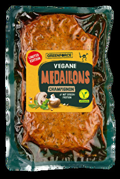 GREENFORCE - Vegane Medaillons Champignon - Limited Edition