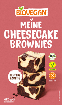 Biovegan - Meine Cheesecake Brownies Backmischung