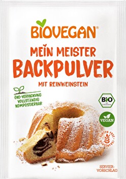 Biovegan - Meister Backpulver mit Tapioka (3x17g)