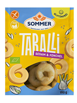 Sommer - Glutenfreie Taralli Sesam & Fenchel