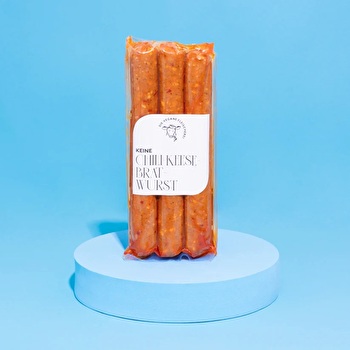Die Vegane Fleischerei - Keine Chili-Keese Bratwurst - Neue Rezeptur!