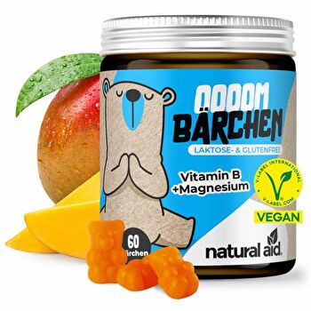 natural aid - Oooom Bärchen - Vitamin B6, B12, Folsäure & Magnesium