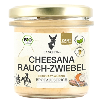 Sanchon - Brotaufstrich Cheesana Rauch Zwiebel