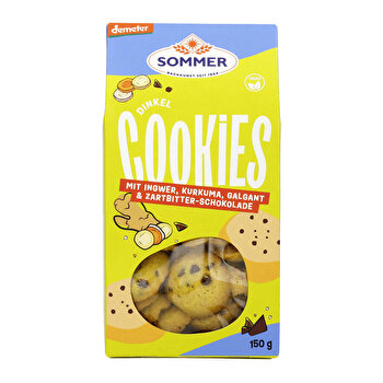 Sommer - Dinkel Cookies mit Ingwer