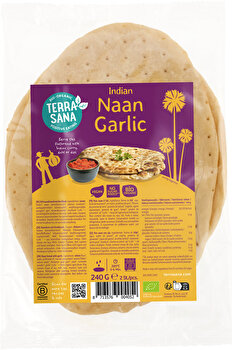Terrasana - Indisches Naan Knoblauch - Indian Naan Garlic