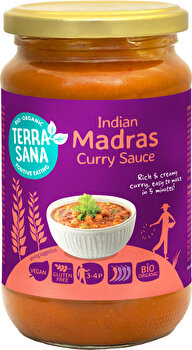 Terrasana - Indische Madras Currysauce - Indian Mandras Curry Sauce