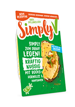 Simply V - Vegane Scheiben Bockshornklee & Hanfsamen