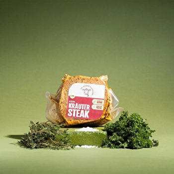 Die Vegane Fleischerei - Kein Kräuter Steak - Seitan