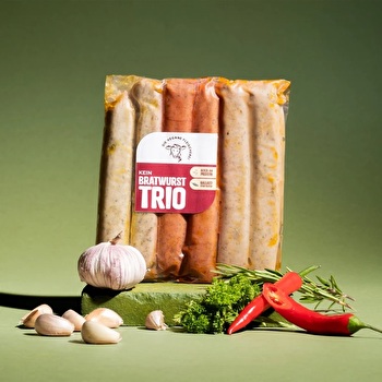 Die Vegane Fleischerei - Kein Bratwurst Trio
