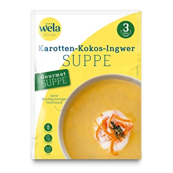 WELA - Gourmet °Karotten-Kokos-Ingwer Suppe°