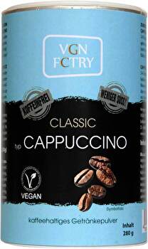 VGN FCTRY - Instant Cappuccino Classic koffeinfrei - weniger süß