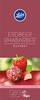 Lubs - Erdbeer Rhabarber Fruchtkonfekt