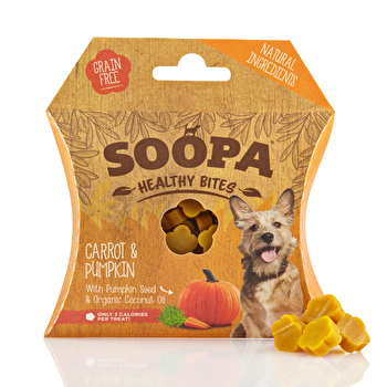 Soopa - Hundedrops Healthy Bites Carrot & Pumpkin