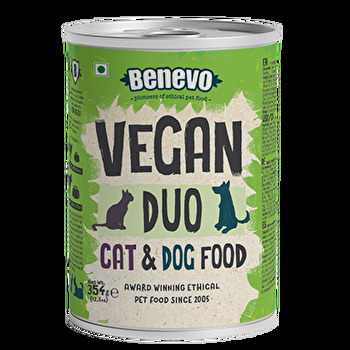 Benevo Duo - das vegane Nassfutter für Hunde und Katzen!