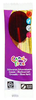 Der ungemein fruchtige Maislutscher mit dem Fruchtdicksaft aus der schwarzen Johannisbeere von Candy Tree ist eine natürliche und fast schon gesunde Nascherei, nicht nur für vegane Naschkatzen! im Veganshop kokku kaufen!