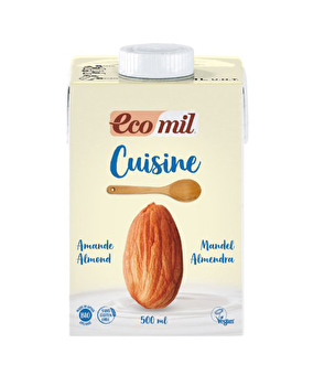 Ecomil Mandel Cuisine zuckerfrei basiert auf besten, spanischen Qualitätsmandeln und ist ideal zum Kochen und zum Backen geeignet.
