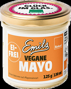 Die Vegane Mayo von Emils Bio-Manufaktur ist genauso cremig, wie eine Mayo sein soll, dabei aber herrlich leicht.