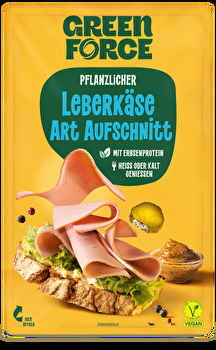 Der Aufschnitt Leberkäse von GREENFORCE ist für uns wie eine kleine Delikatesse, die bei keinem Abendessen fehlen sollte.