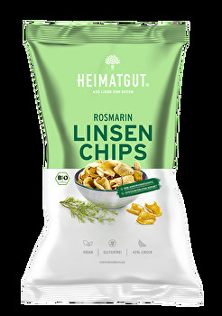 Die Linsen Chips Rosmarin von Heimatgut schmecken wie ein Urlaub am Mittelmeer.
