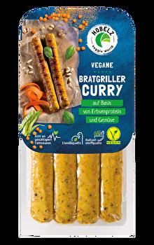 Die veganen Hobelz Bratgriller Curry machen jede Grillfeier zum Gaumenschmaus.