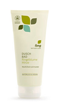 Duschbad Ringelblume Minze 200ml von Lenz Naturpflege günstig bei Kokku im Veganshop kaufen!