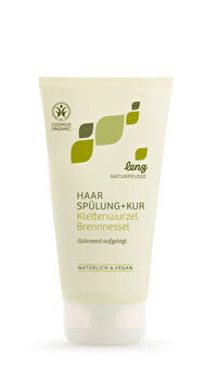 Haarspülung & Kur Klettensamen Brennnessel von Lenz Naturpflege günstig bei Kokku im Veganshop kaufen!