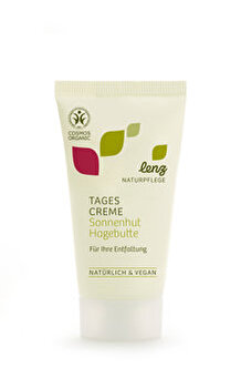 Tagescreme Sonnenhut Hagebutte von Lenz Naturpflege günstig bei Kokku im Veganshop kaufen!