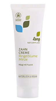 Die Zahncreme MIT Fluorid Ringelblume Minze von Lenz Naturpflege schützt ihren Zahnschmelz vor Karies und enthält Auszüge von Heilpflanzen sowie erfrischendes Minzöl für eine saubere Frische.