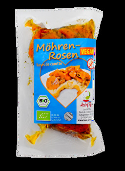 Die Möhren-Rosen von Lord of Tofu sind für alle, die nur schweren Herzens auf Räucherlachs beim Brunch oder Abendbrot verzichten können.