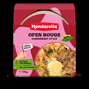 Der cremige Ofen Rouge von Mondarella lädt dazu ein, ihn sowohl in Gesellschaft als auch allein bei einem gemütlichen Abend voller Dippen, Teilen und Genießen zu erleben.