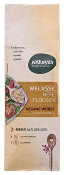 Durch den würzig-pikanten Geschmack eignen sich Melasse Würz-Hefeflocken von Naturata als Beigabe zu vielen kalten und warmen Speisen zum Beispiel zu Salaten, Suppen, Gemüse und Reis.