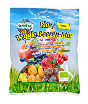 Gewohnt fester Biss und fruchtig aromatisch, genau das sind Merkmale für den Veggie Beeren Mix von ÖKOVITAL.