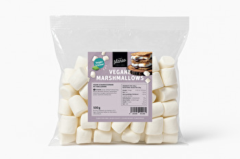 Die Vegane Marshmallows von planeo - 500g in bester Qualität und genau der richtigen Größe, um sie am Lagerfeuer zu grillen!