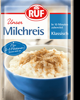 Der Milchreis Klassisch von RUF ist eine Wohltat für deine Seele.