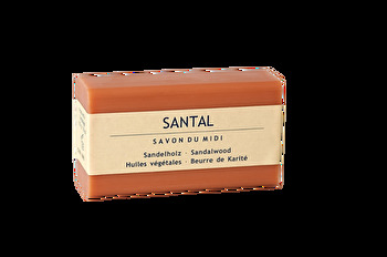 Die traditionlle Bio-Seife mit Sheabutter °Sandelholz° von Savon du Midi wird in der Provence in Frankreich hergestellt und ist ECOCERT Greenlife zertifiziert.