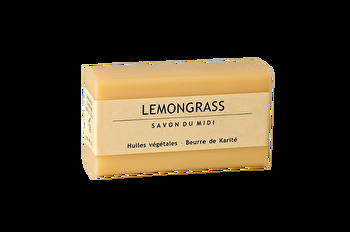 Die traditionlle Bio-Seife mit Sheabutter °Zitronengras° von Savon du Midi wird in der Provence in Frankreich hergestellt und ist ECOCERT Greenlife zertifiziert.