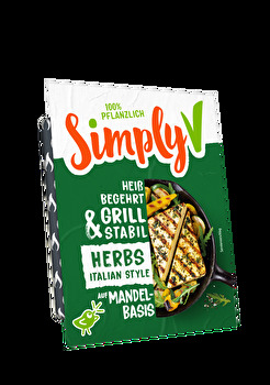 Mit dem Herb Italian Style schafft Simply V einen neuen Genuss auf jedem Grill oder auch in der Pfanne.