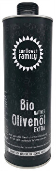 Mit dem Bio Olivenöl von der SunflowerFamily kannst du ab jetzt alle deine Salate upgraden.