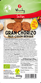 Die vegane Gran Chorizo von Wheaty ist eine pikante Wurst nach spanischem Vorbild.