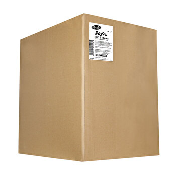 Die Soja Big Steaks - soy medaillons big 5kg von Vantastic im Großformat.