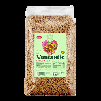 Das Soja Granulat von Vantastic Foods im Familien- oder WG-Format.