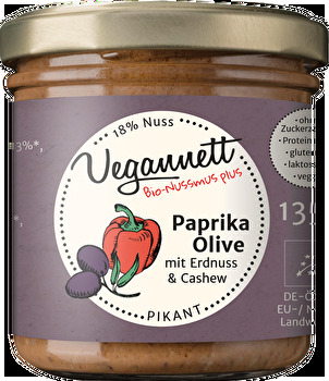 Der Aufstrich Paprika Olive von Vegannett ist fast genauso gut wie ein Urlaub im Süden.