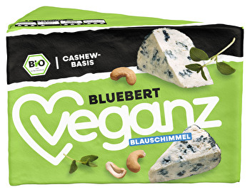 Der Bluebert von Veganz trumpft in Sachen Edelschimmel richtig groß auf!