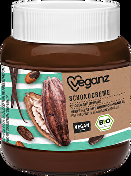 Die Schokocreme von Veganz ist genau das, was wir uns auf unserem Sonntagsbrötchen wünschen.