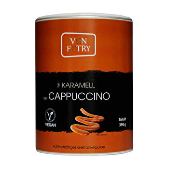 Wir sagen dir, wie es ist, mit dem Instant Cappuccino Karamell von VGN FCTRY hast du das Gefühl, du würdest ein Dessert trinken.